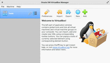 configuring in virtual box